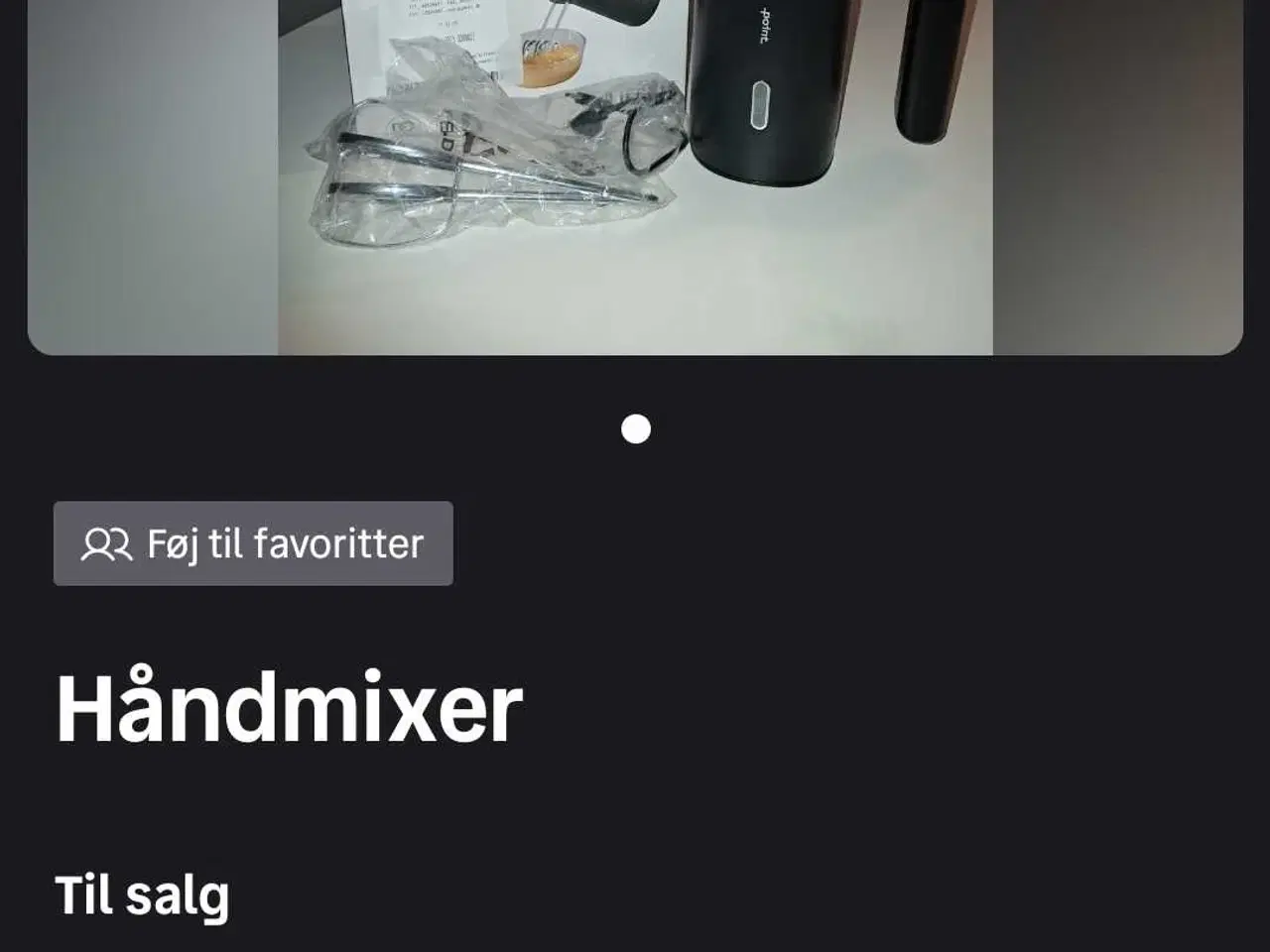 Billede 1 - Håndmixer
