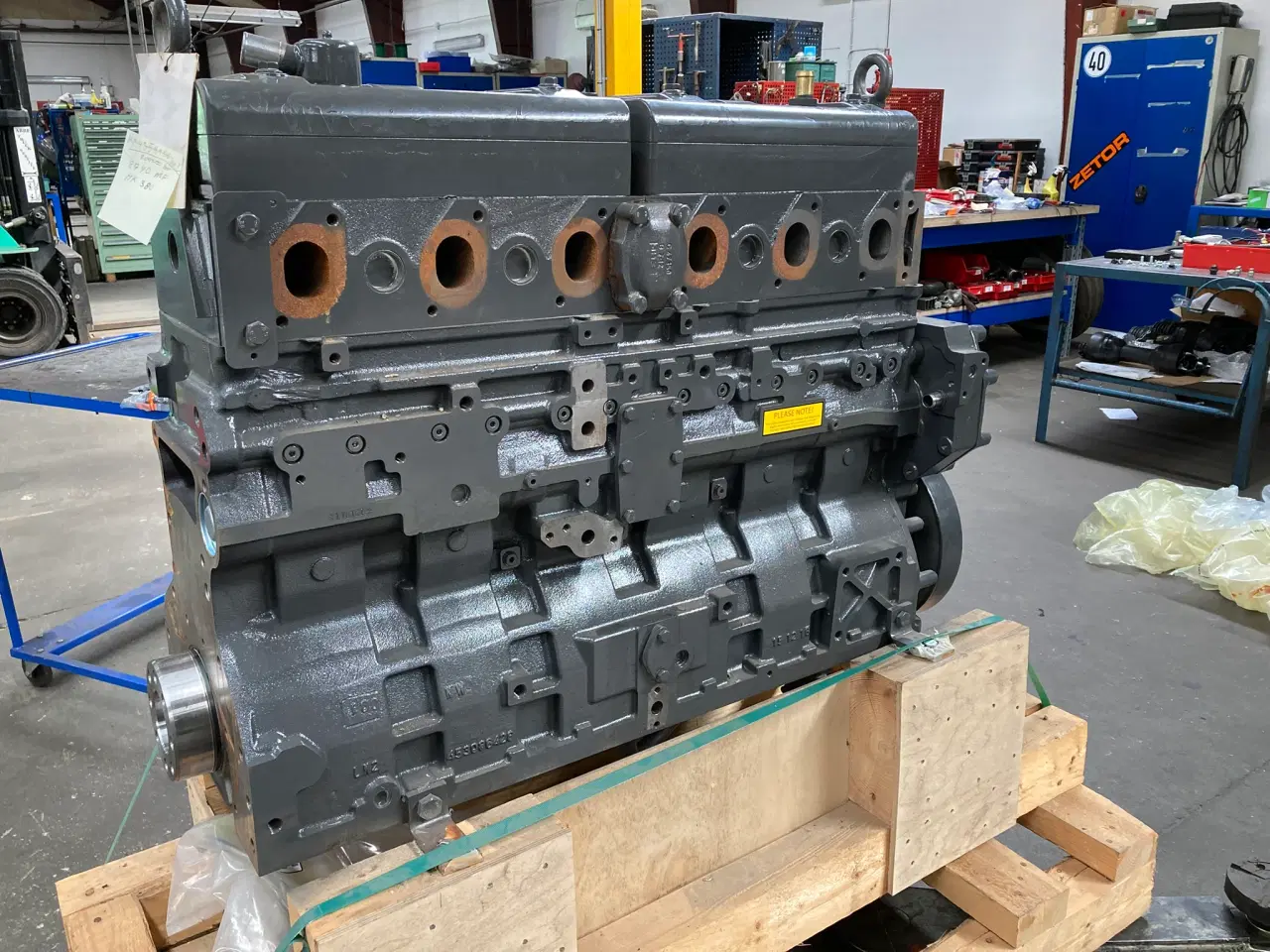 Billede 2 - SISU  /  MF  Motor