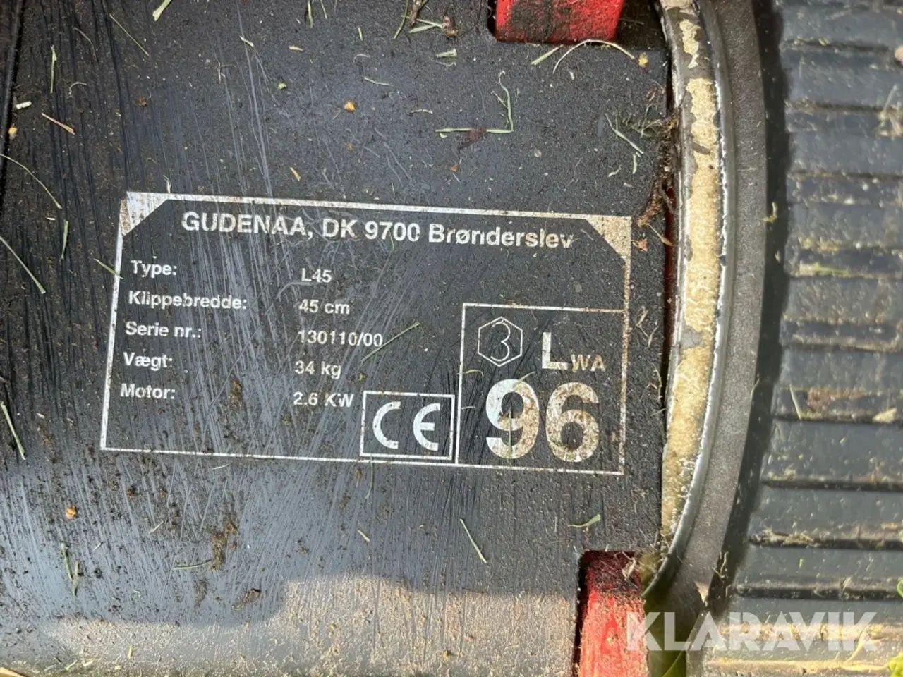 Billede 10 - Græsslåmaskine Gudenaa L45