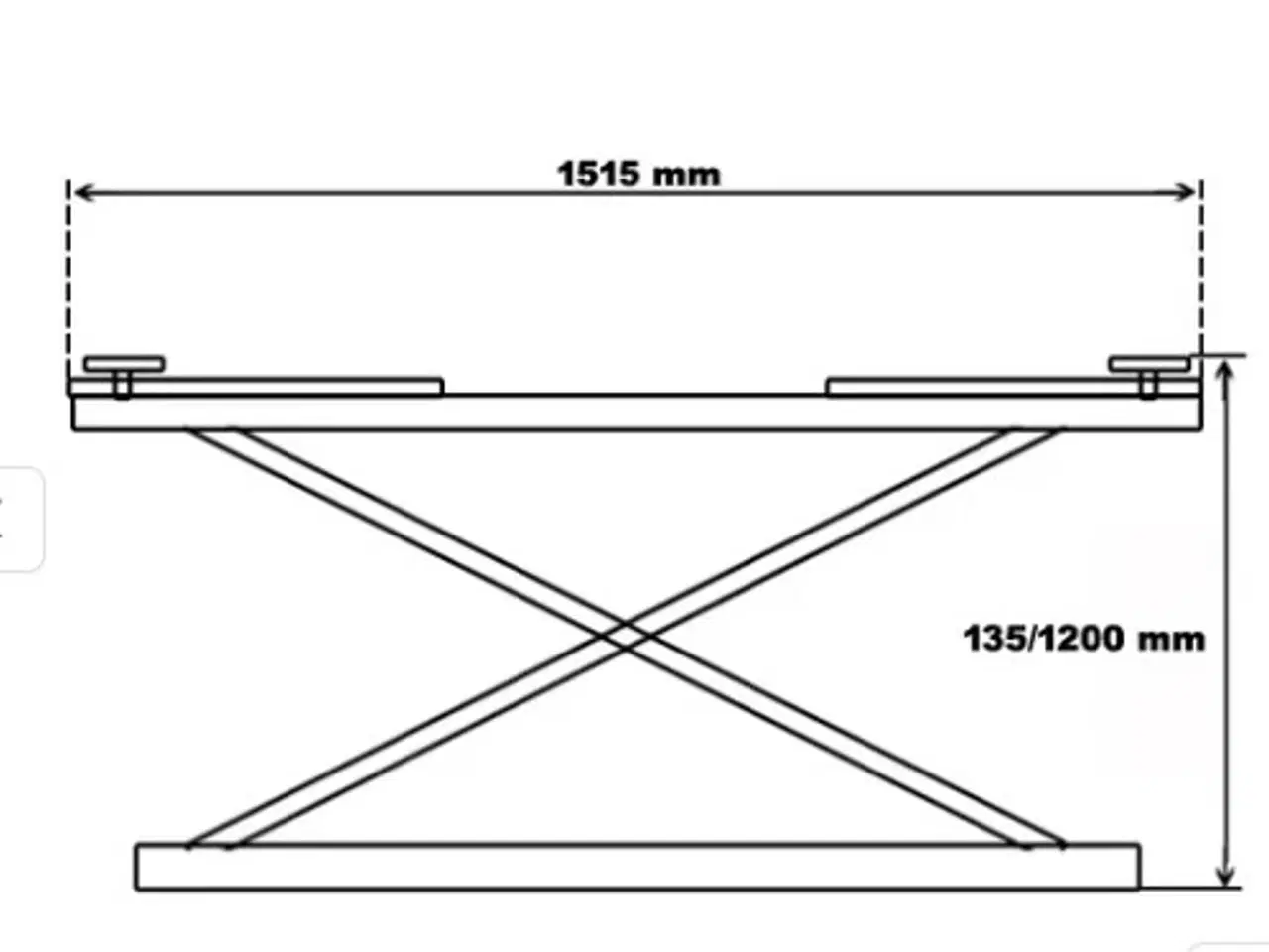 Billede 3 - JEMA sakselift 2800 kg.