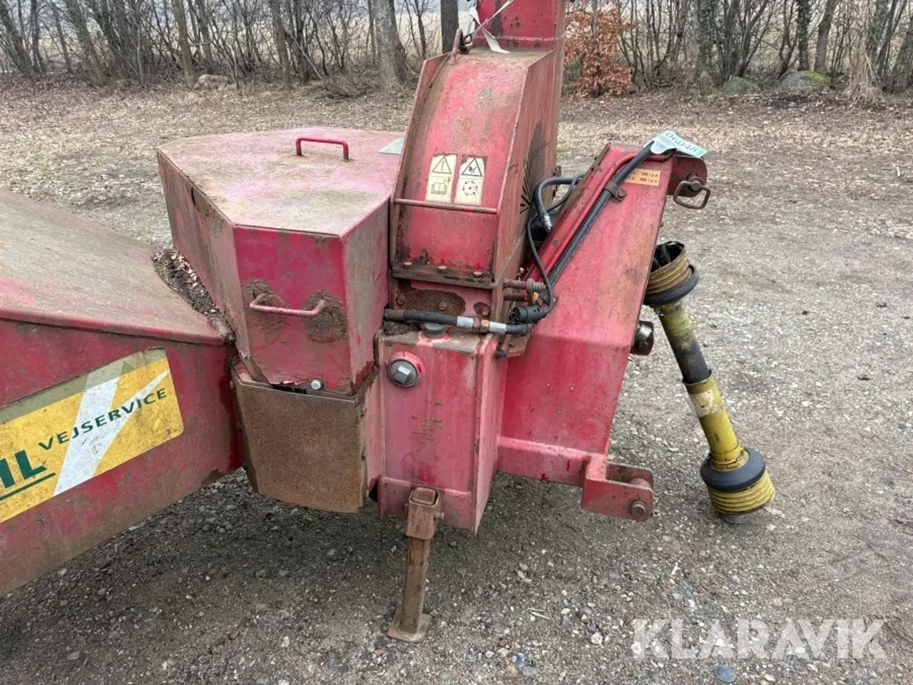 Billede 7 - Flishugger Lindana 270 med højtip vogn til