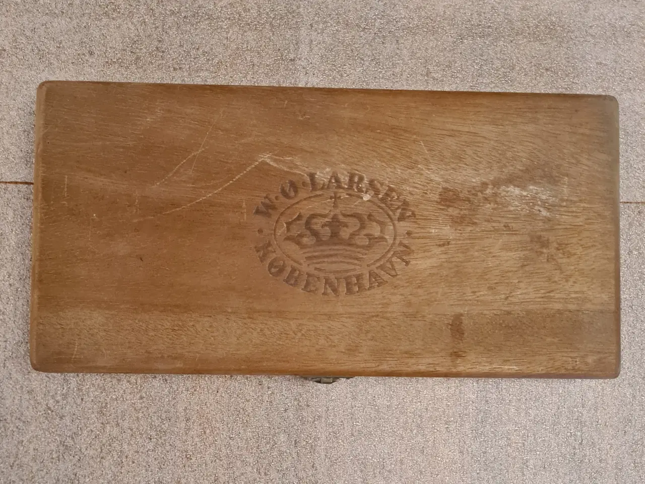 Billede 1 - Retro kasse i træ