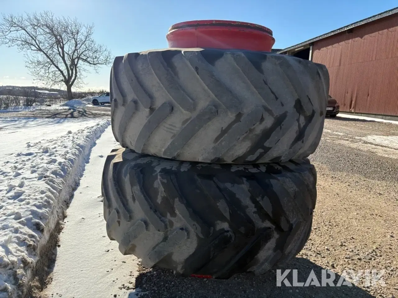 Billede 4 - Tvillingehjul Michelin 620/75 R 30 2 styk
