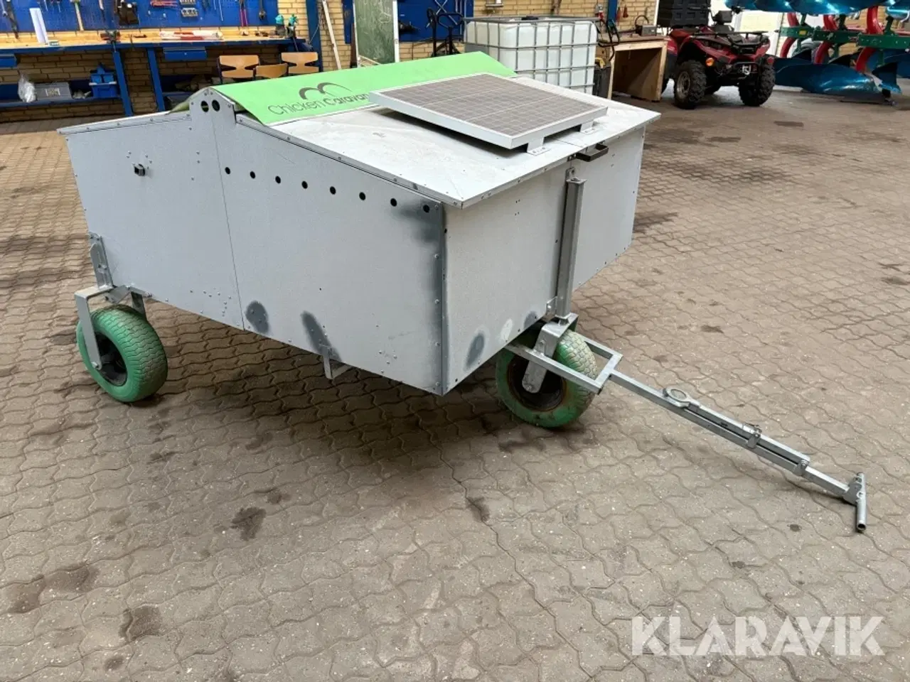 Billede 7 - Mobilt hønsehus Chicken Caravan 30