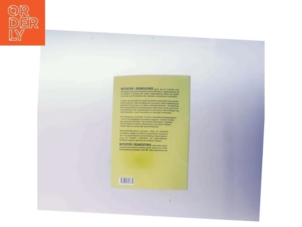 Billede 3 - Motivation i organisationer af Peter Holdt Christensen (Bog)