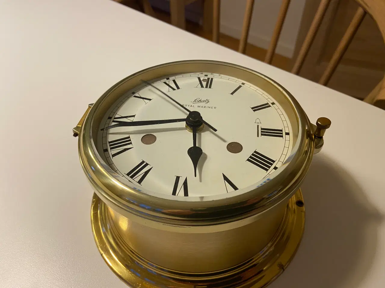 Billede 3 - Shatz Royal Mariner skibsur i messing