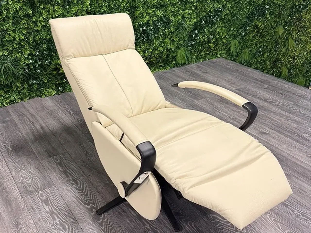 Billede 2 - LS335 - L - Gasfjeder - Hvid læder