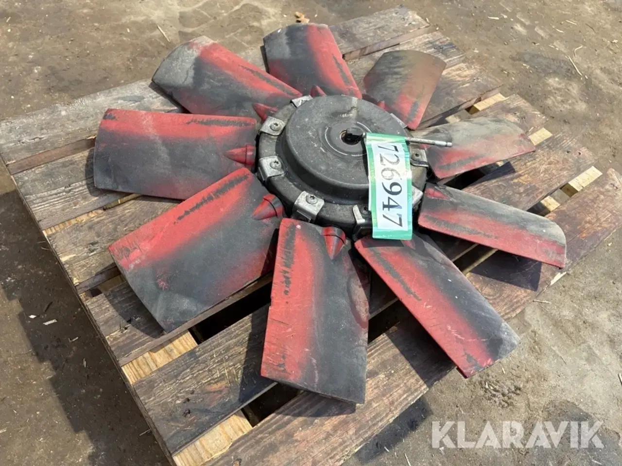 Billede 1 - Vendbare kølevender - til Fendt 930