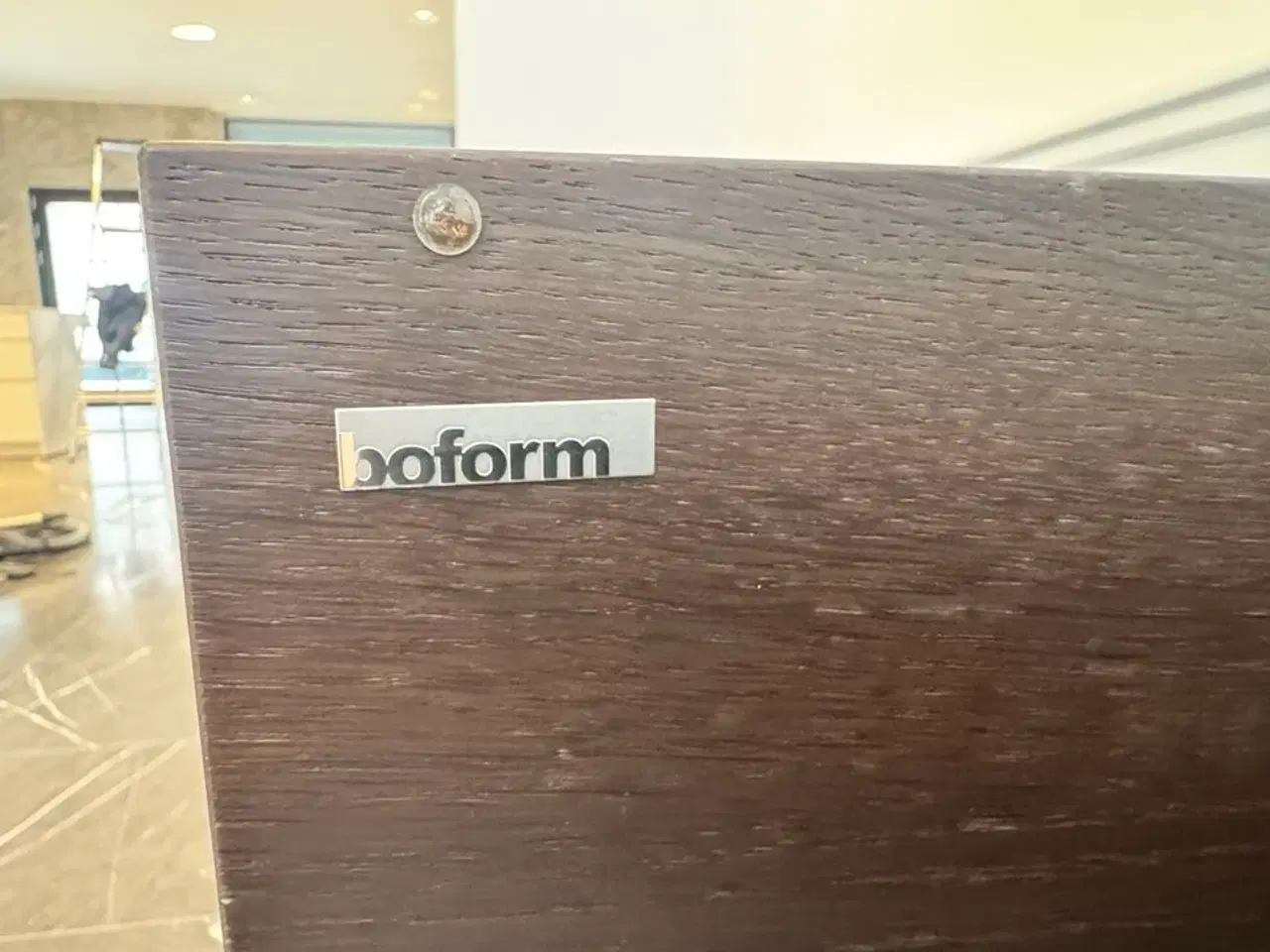 Billede 6 - Boform Kvadrat KV85 skænk med linoleums top i røget eg