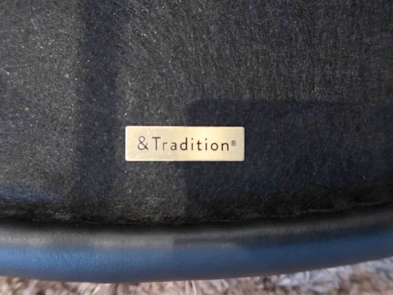 Billede 5 - &Tradition Rely HW88 Barstol - semi anilin læder