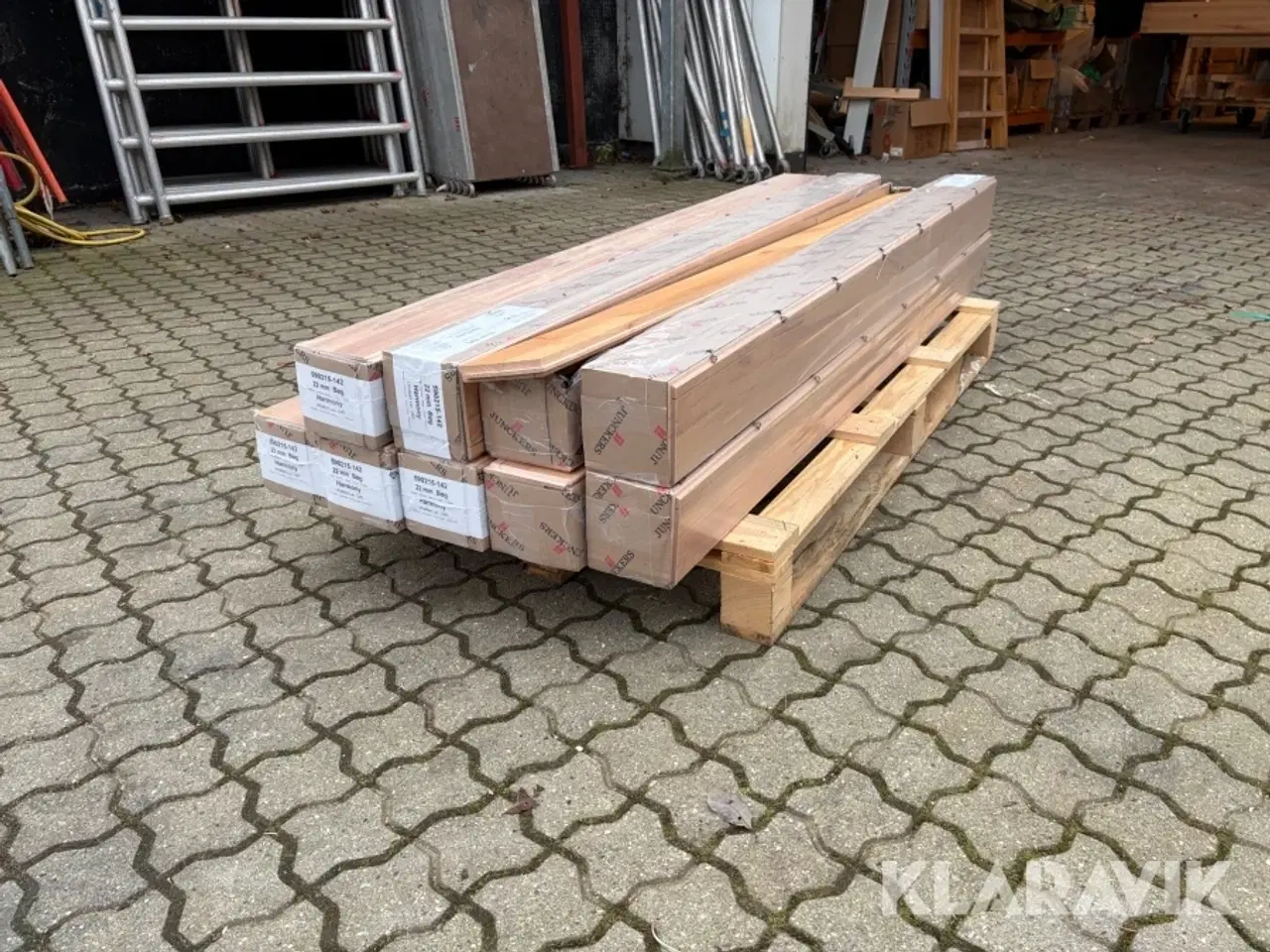 Billede 1 - Massiv parket gulv Junkers Harmony 22 mm bøg