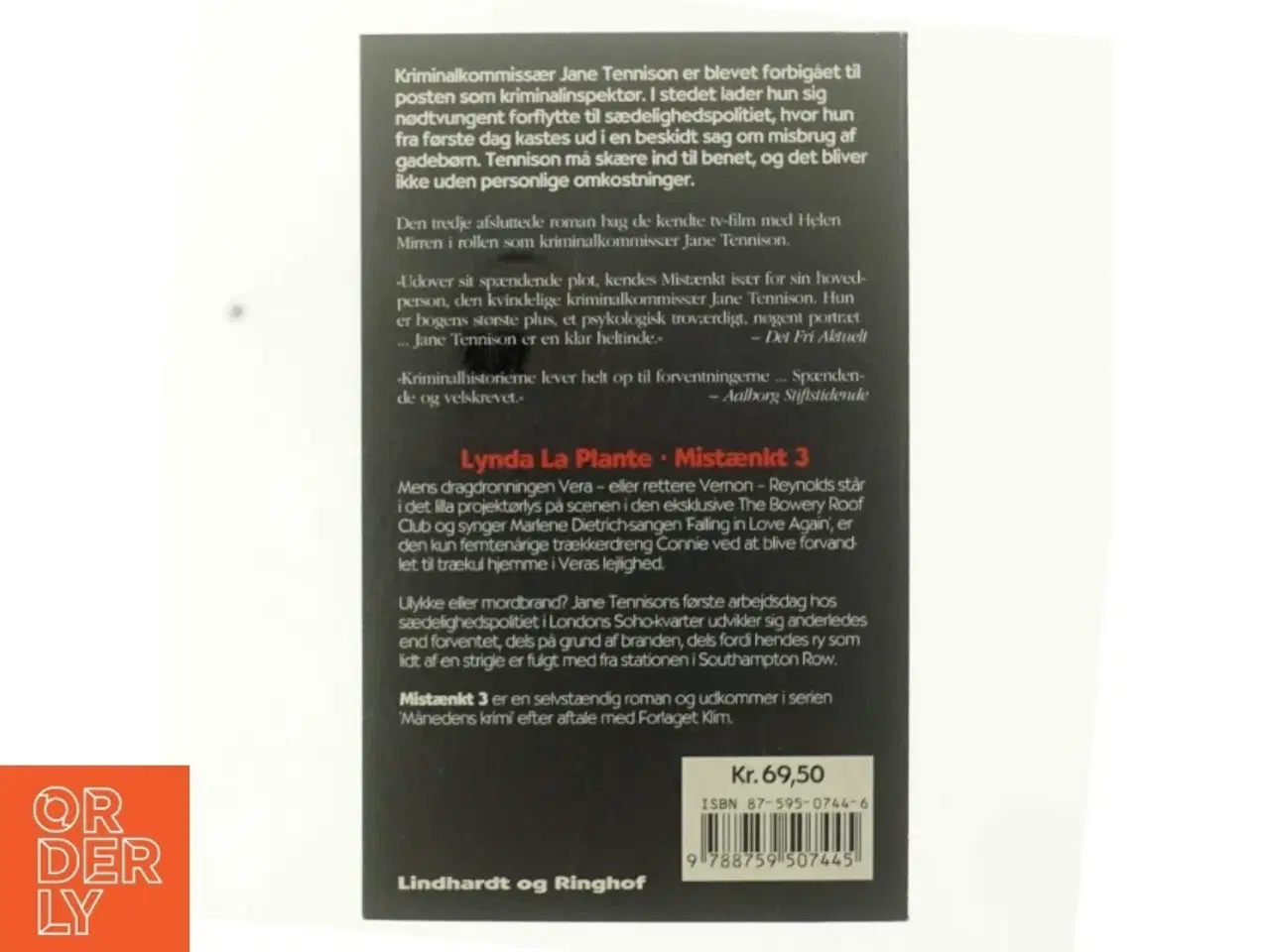 Billede 3 - Mistænkt. Bind 3 af Lynda La Plante (Bog)