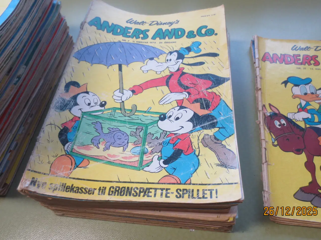 Billede 4 - 178 stk Anders And blade