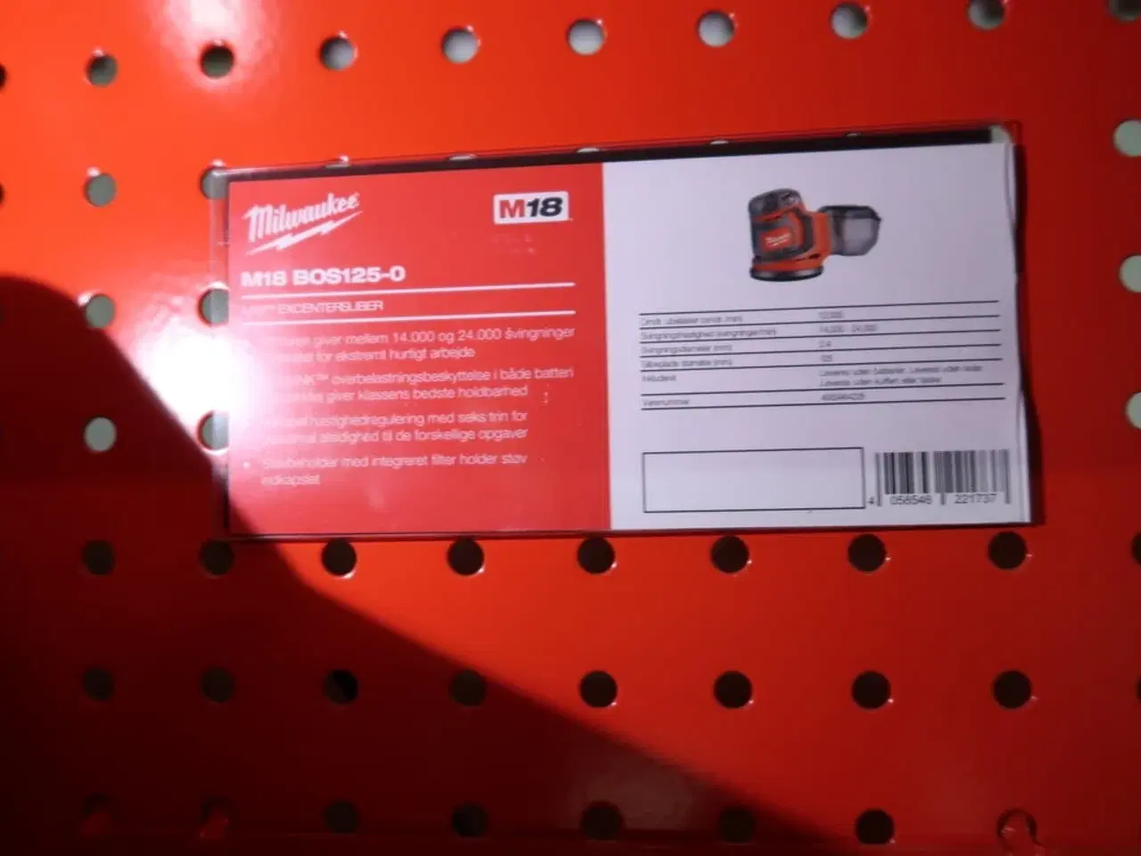 Billede 2 - Akku excentersliber MILWAUKEE M18 BOS125-O