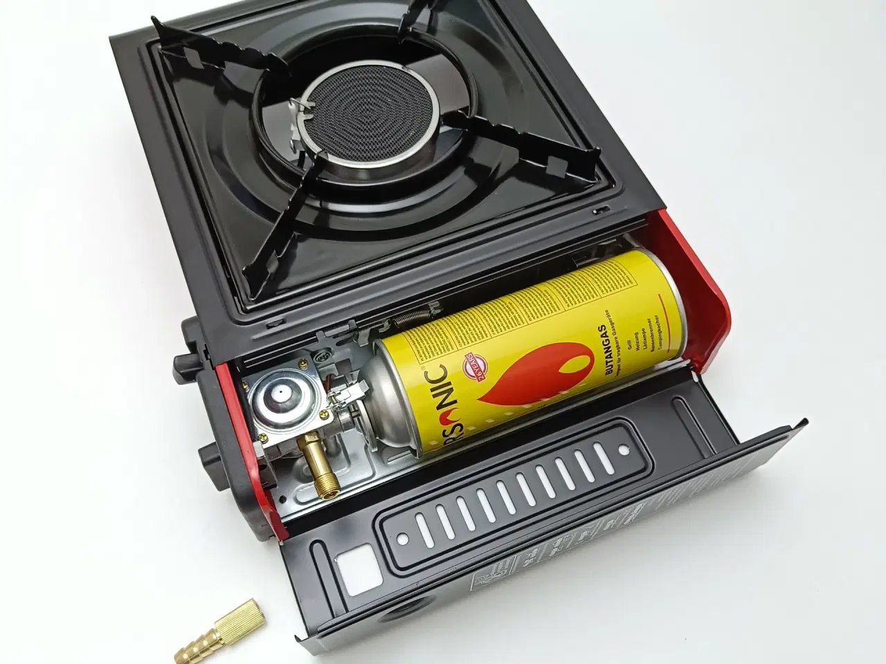 Billede 7 - NY! 2500W Gaskomfur + 0.8m Slange + Regulator