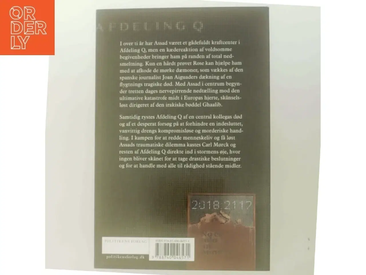 Billede 3 - Offer 2117 : ulæst krimithriller af Jussi Adler-Olsen