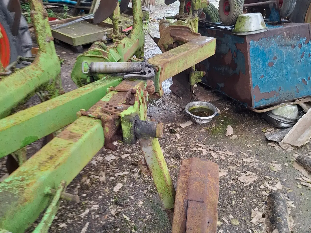 Billede 9 - fin 4 furet plov + tvillinghjul + cykel