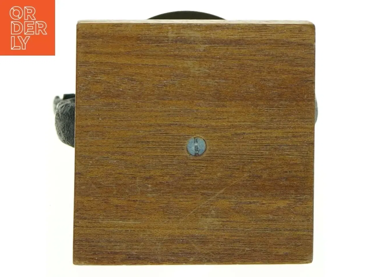 Billede 4 - Vintage bordklokke (str. 18 x 9,5 cm)
