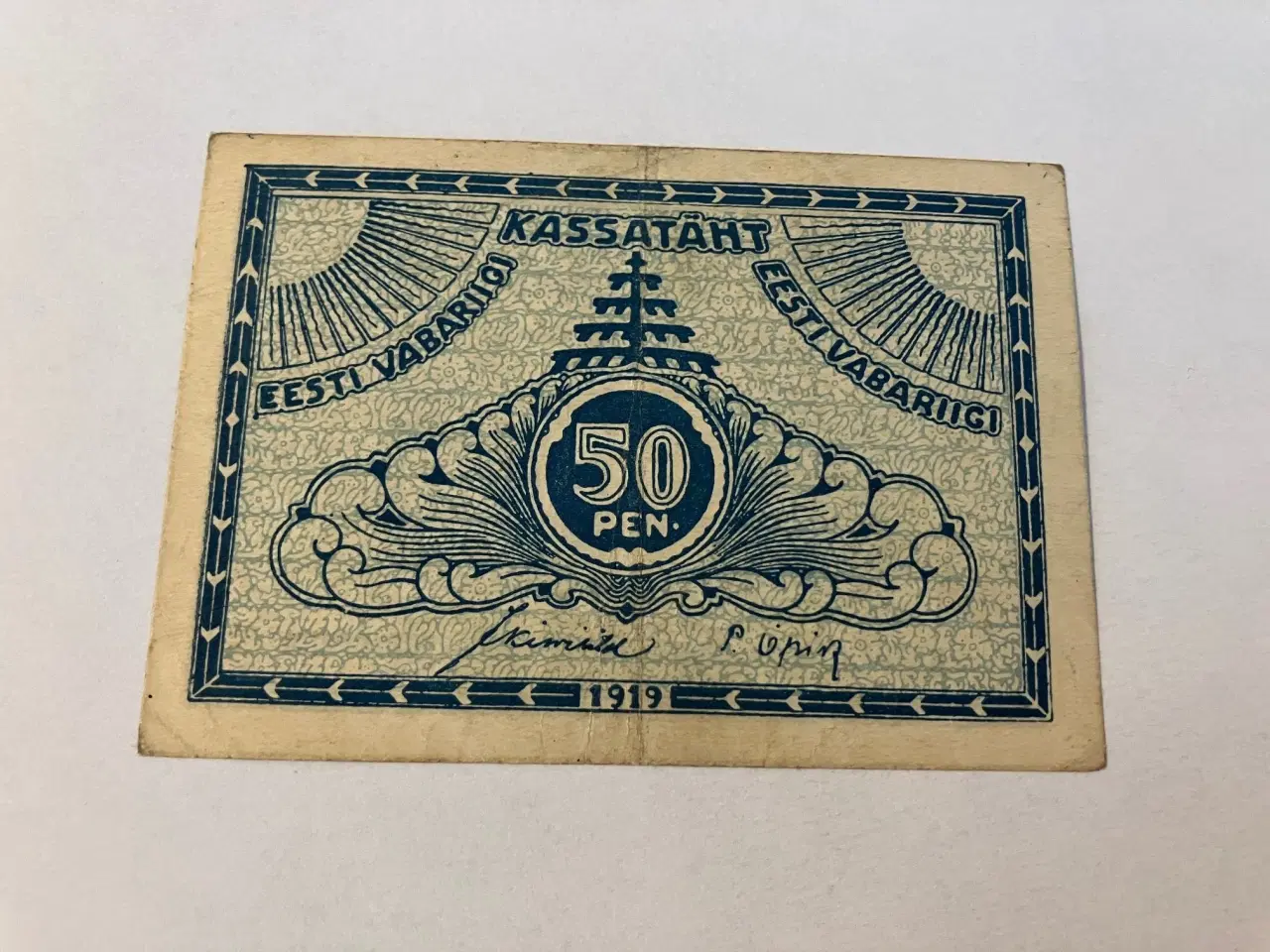Billede 2 - 50 Penni 1919 Estonia