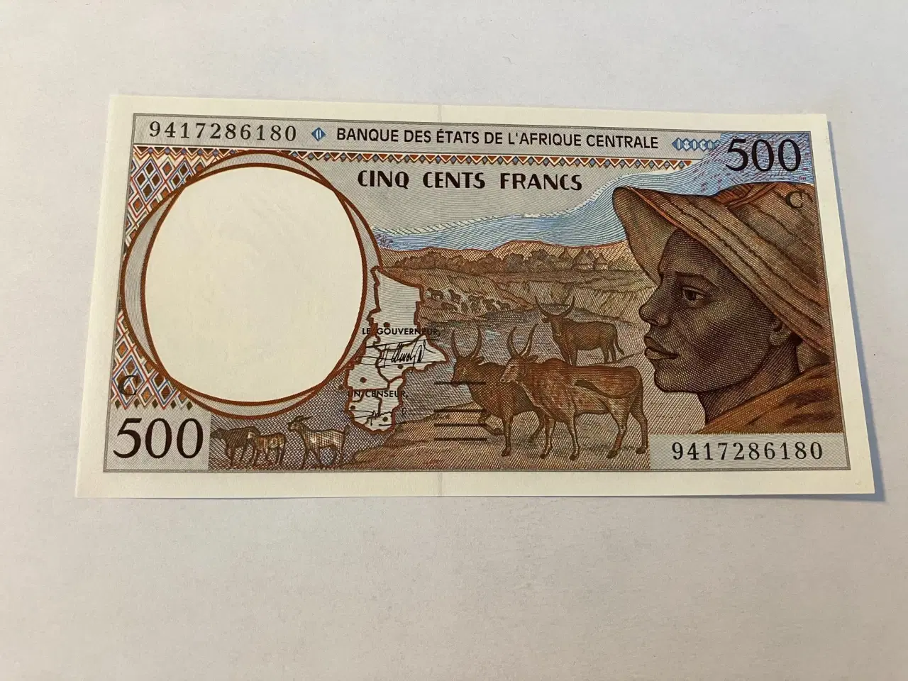 Billede 1 - 500 Francs Central African States