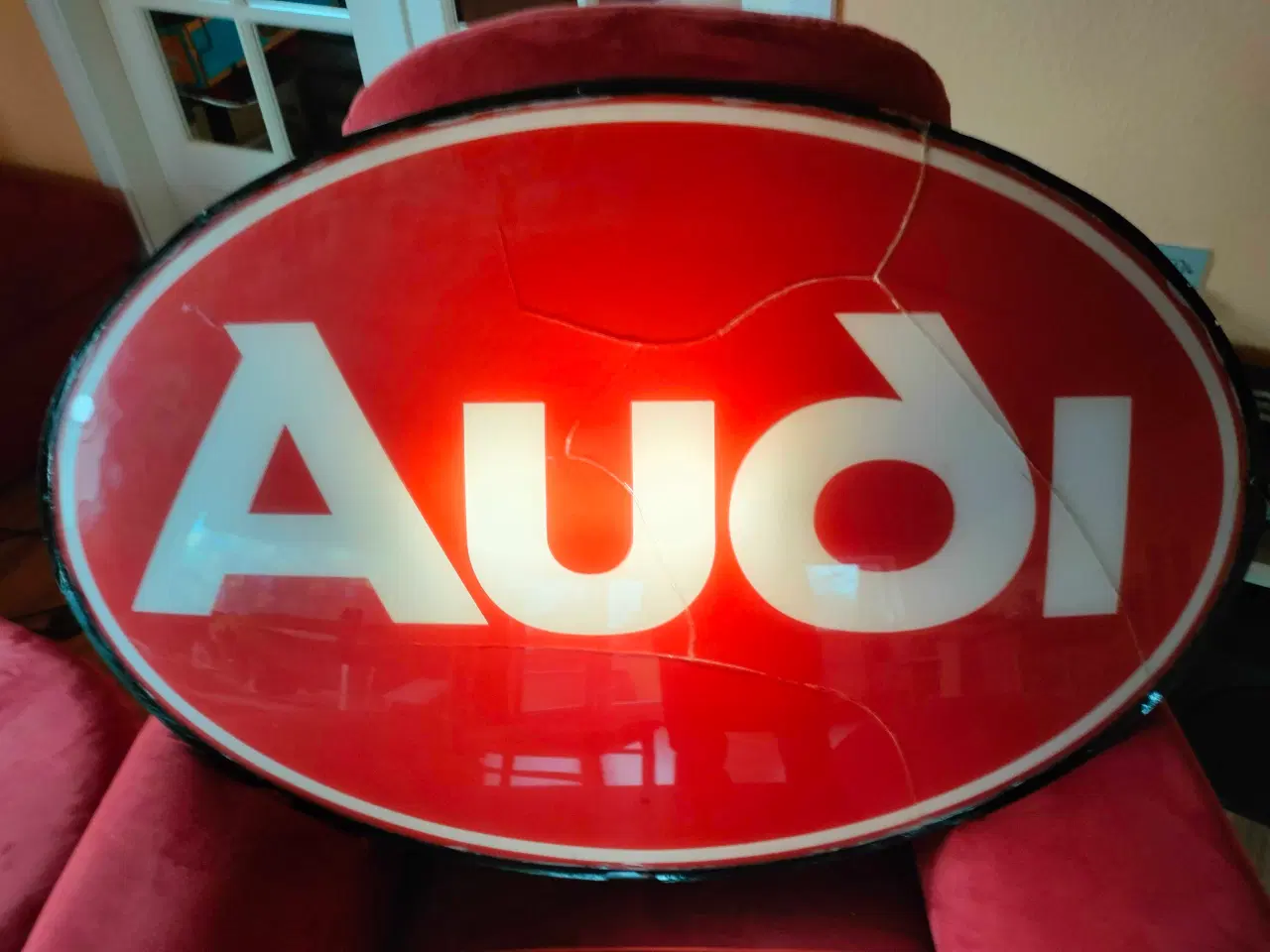 Billede 2 - Audi reklameskilt med belysning