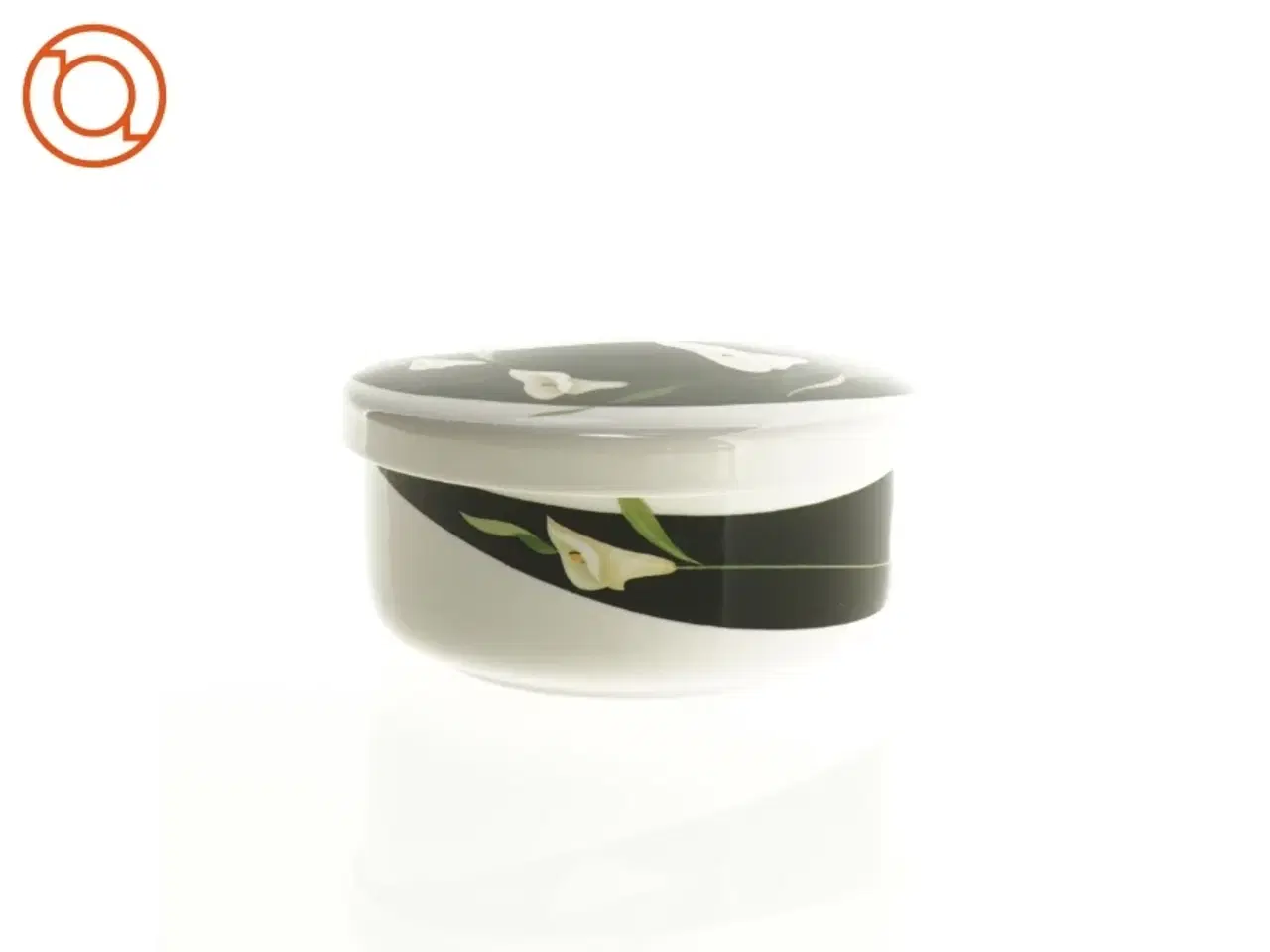 Billede 1 - Opbevaringskrukke med låg (str. 11 x 6 cm)