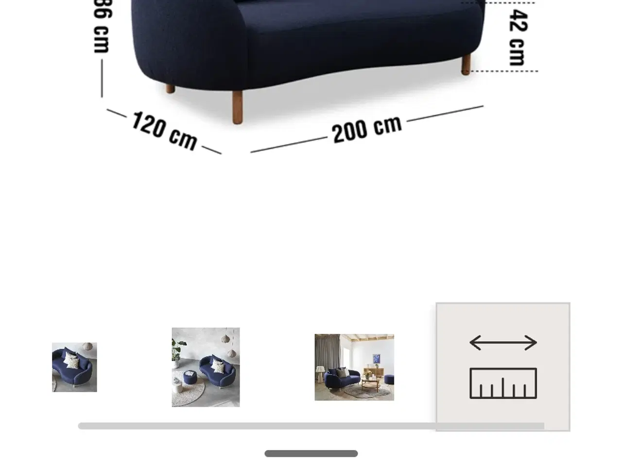 Billede 1 - Sofa 2 1/2 pers. inkl. 4 års garanti...