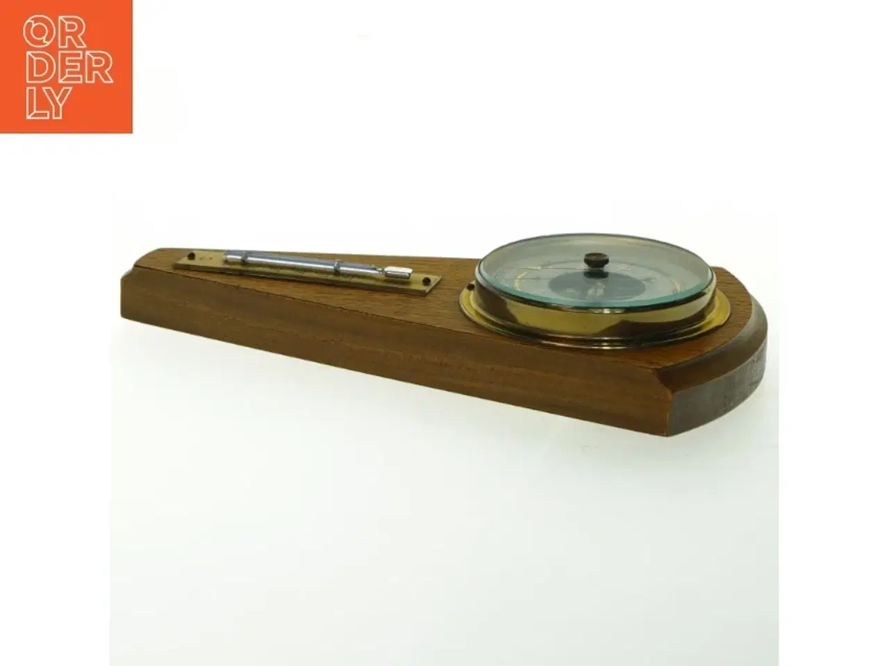 Billede 3 - Vintage barometer med termometer