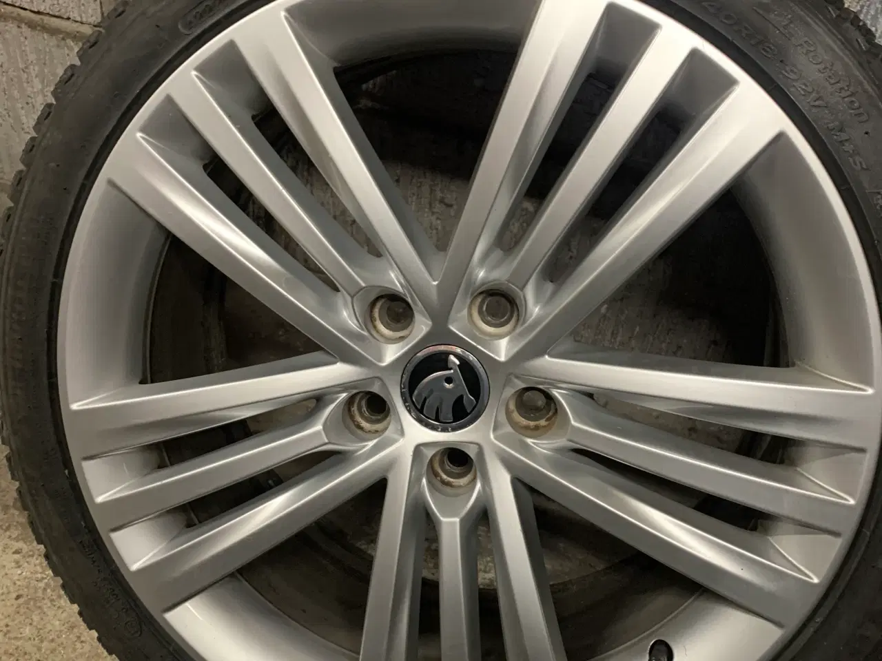 Billede 1 - Org alufælg Skoda superb