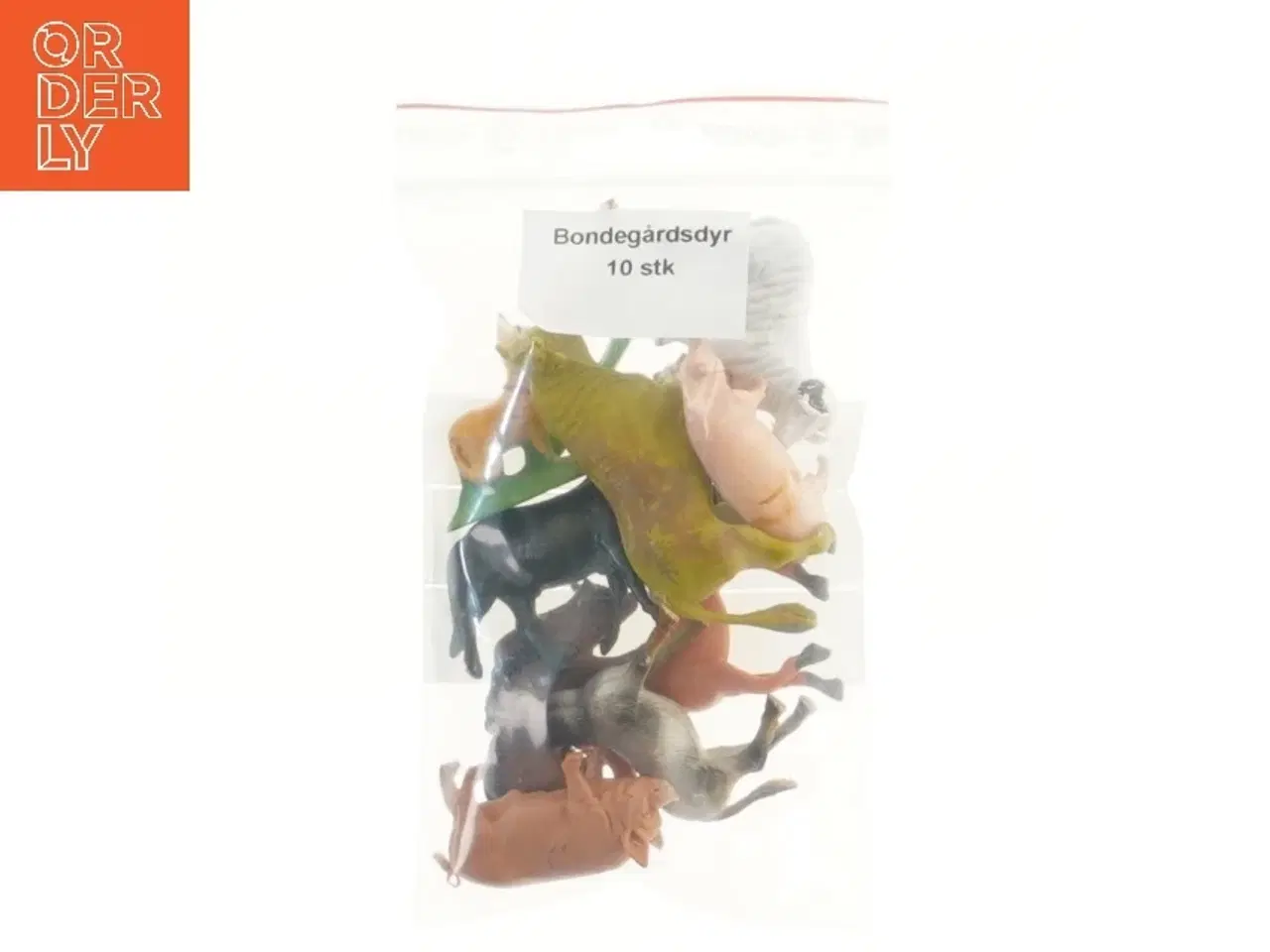 Billede 2 - Sæt af bondegårdsdyr figurer (str. 10 stk 8 cm)