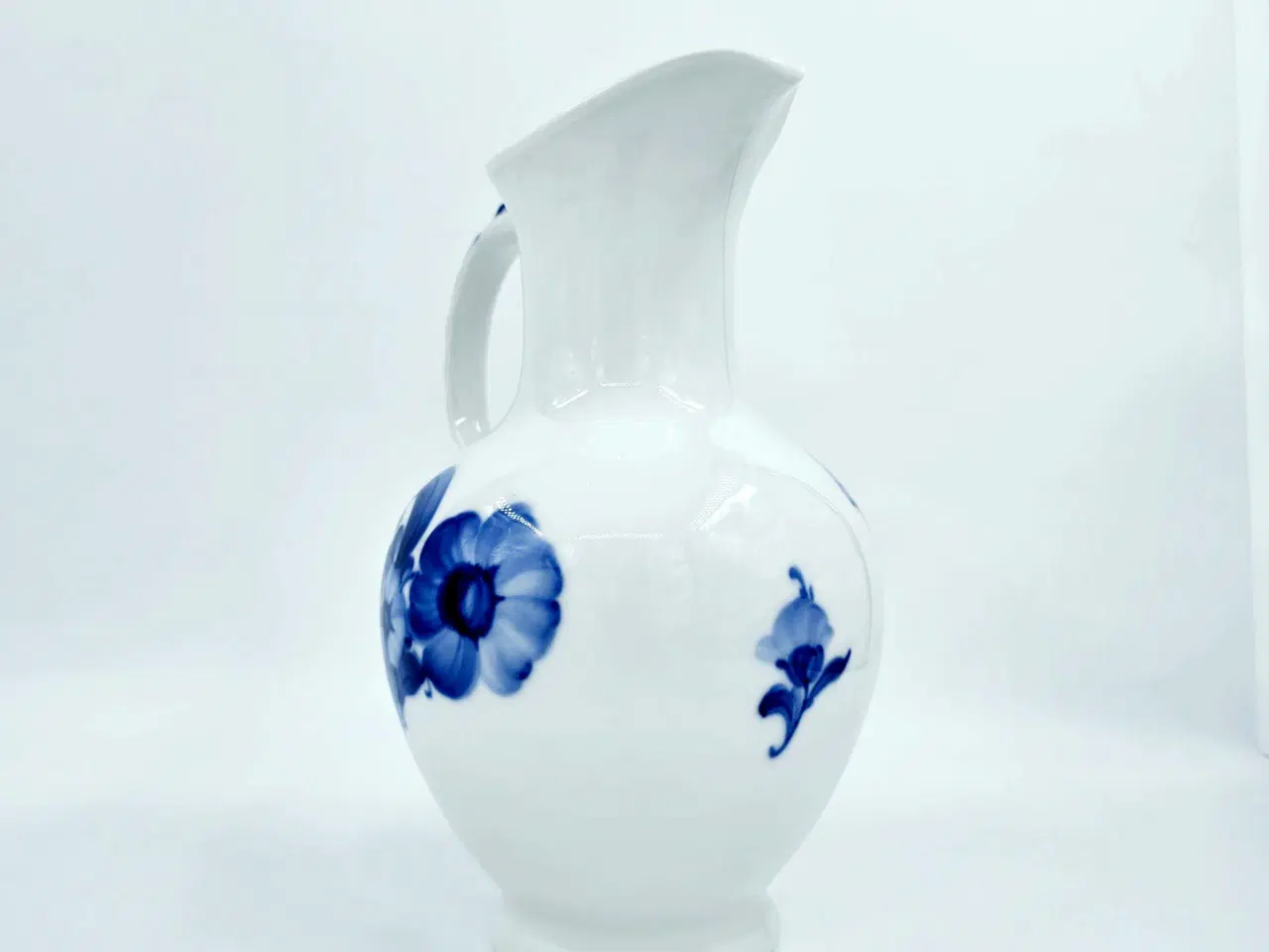 Billede 7 - Blå Blomst Chokoladekande Porcelæn 