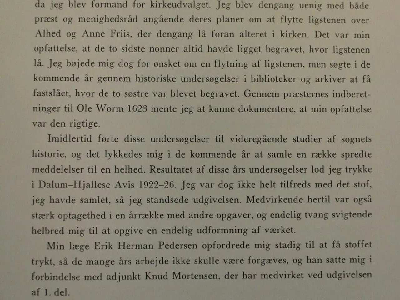 Billede 4 - dalum sogns histore 1-2 i 4 halvbind, ved jakob ha