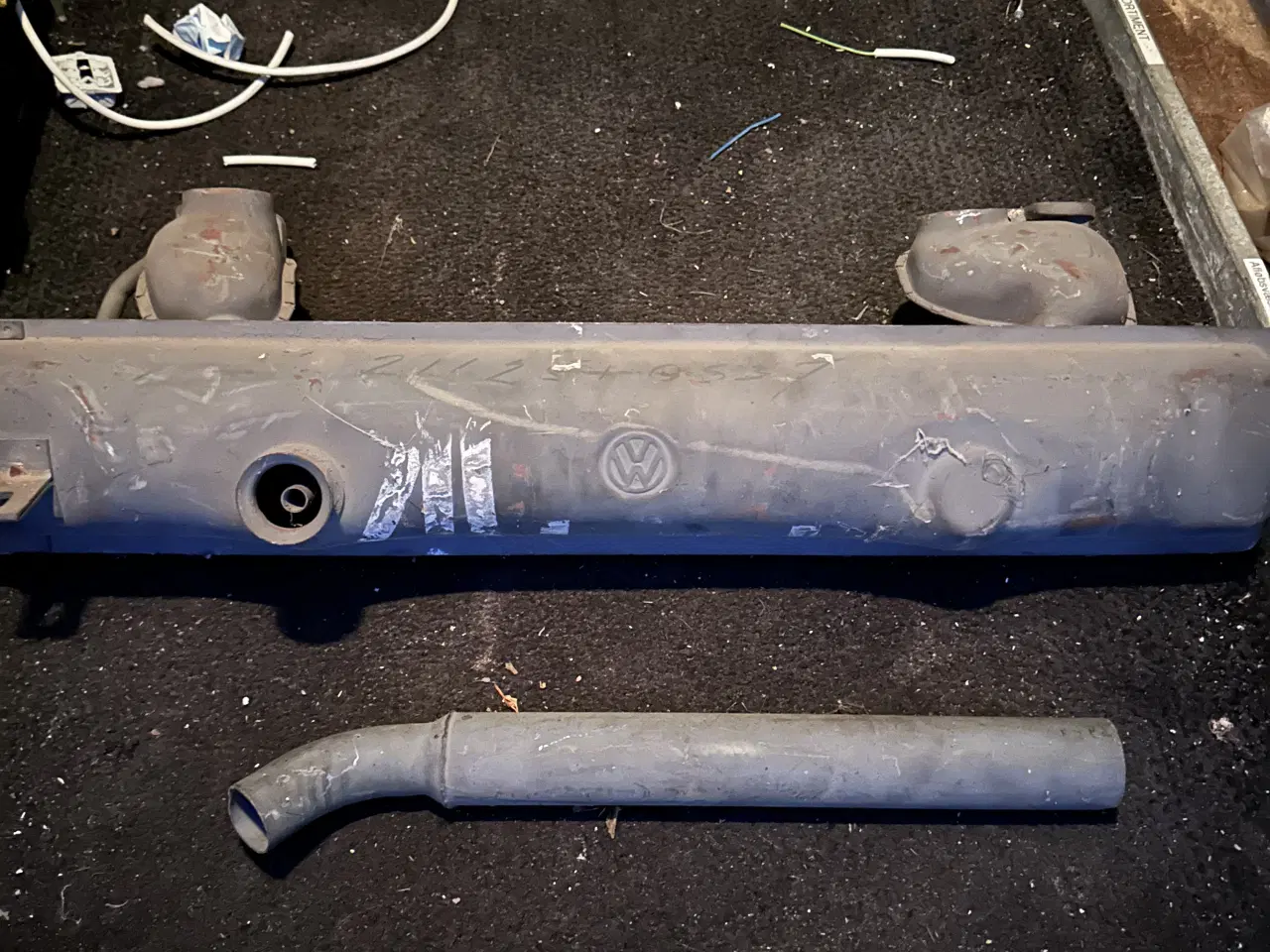 Billede 1 - Original VW udstødning til T1 splitbus