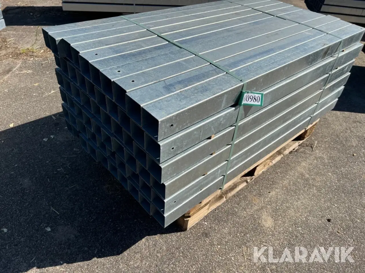 Billede 1 - Galvaniserede stolper 1,5m lange - 60 styk