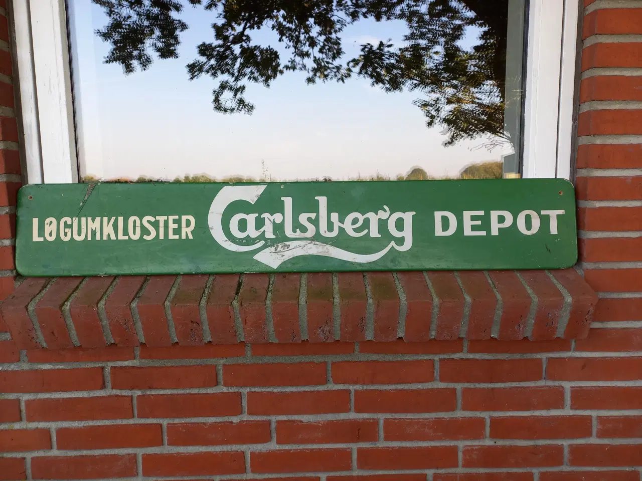 Billede 1 - Gammel reklameskilt/Carlsberg depot