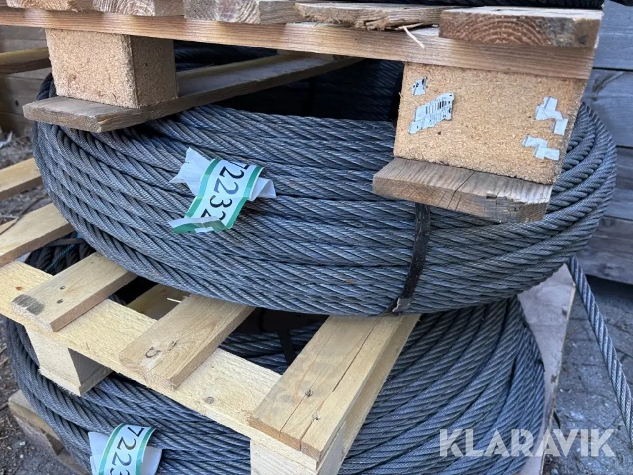 Billede 2 - Stålwire Randers reb 6x36 - 1 bundt  af 249m, 20mm