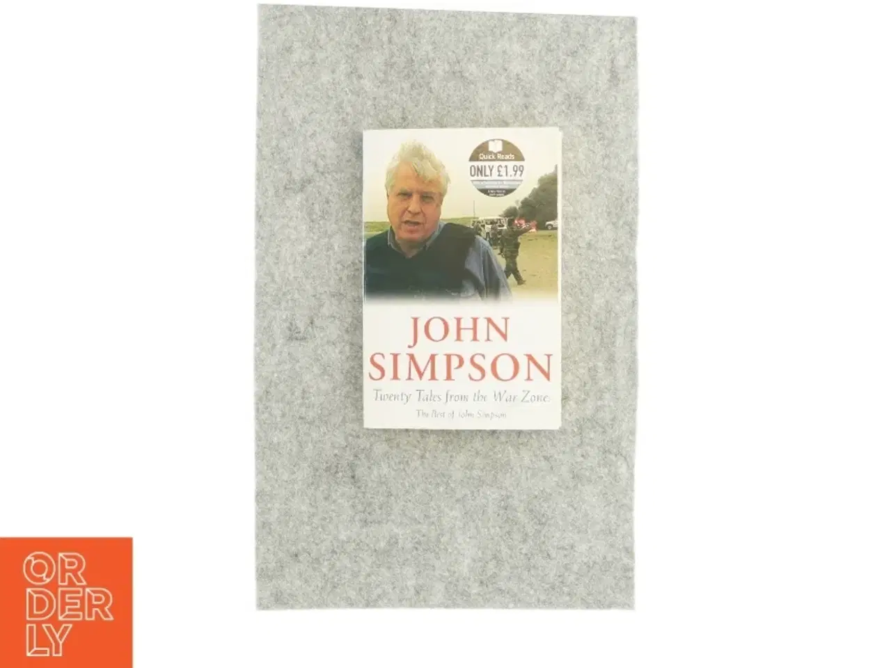 Billede 1 - Twenty tales from the war zone af john simpson (bog)