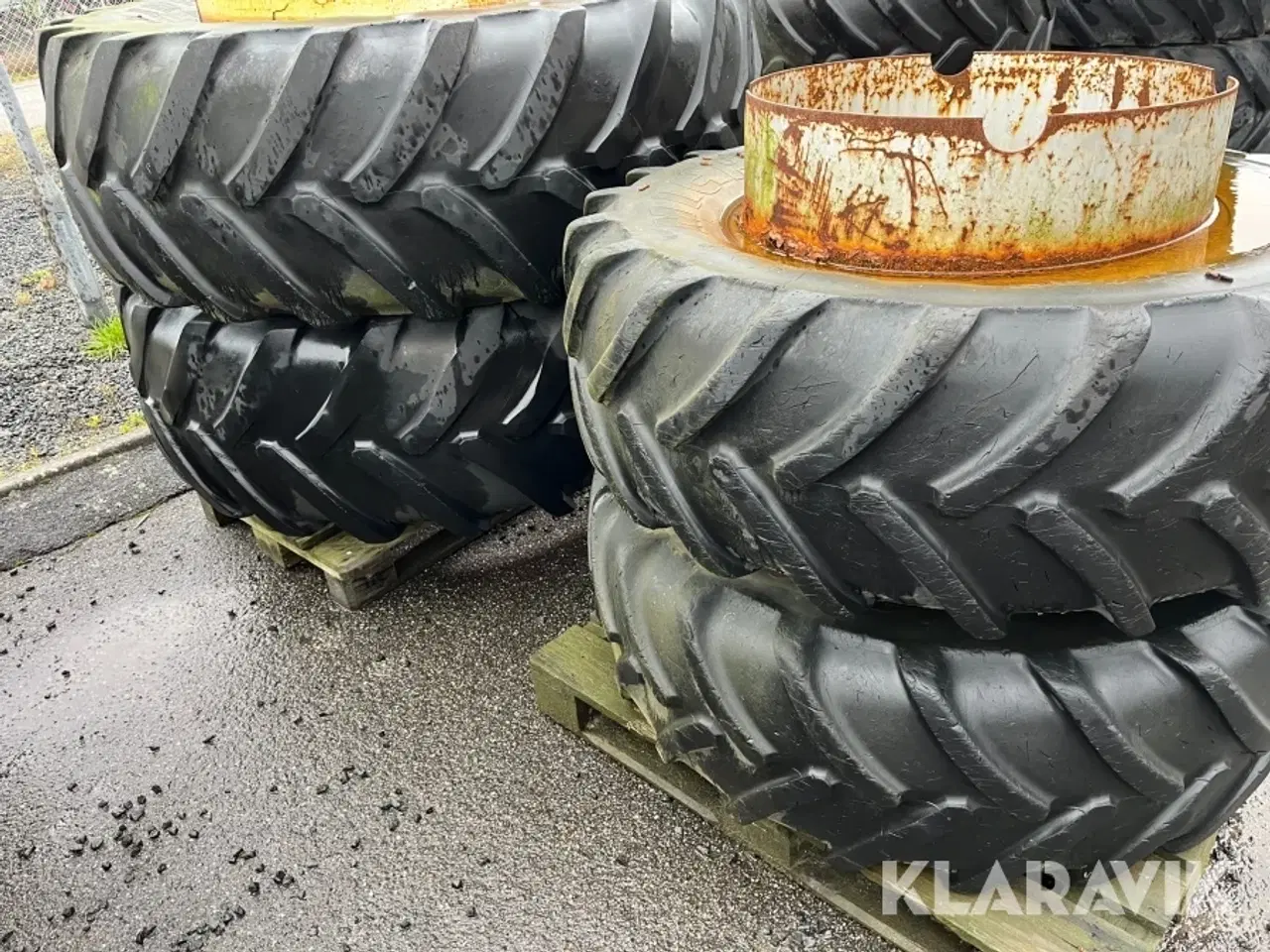 Billede 4 - Tvillingehjul Michelin 4 styk