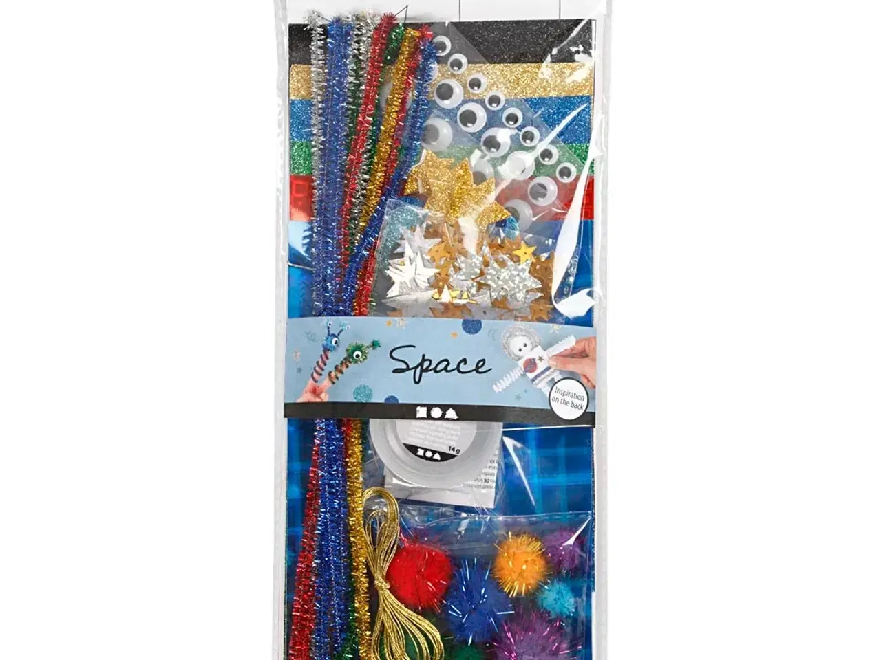 Billede 1 - Krea-mix Verdensrummet - Kreative Materialer 1 pk