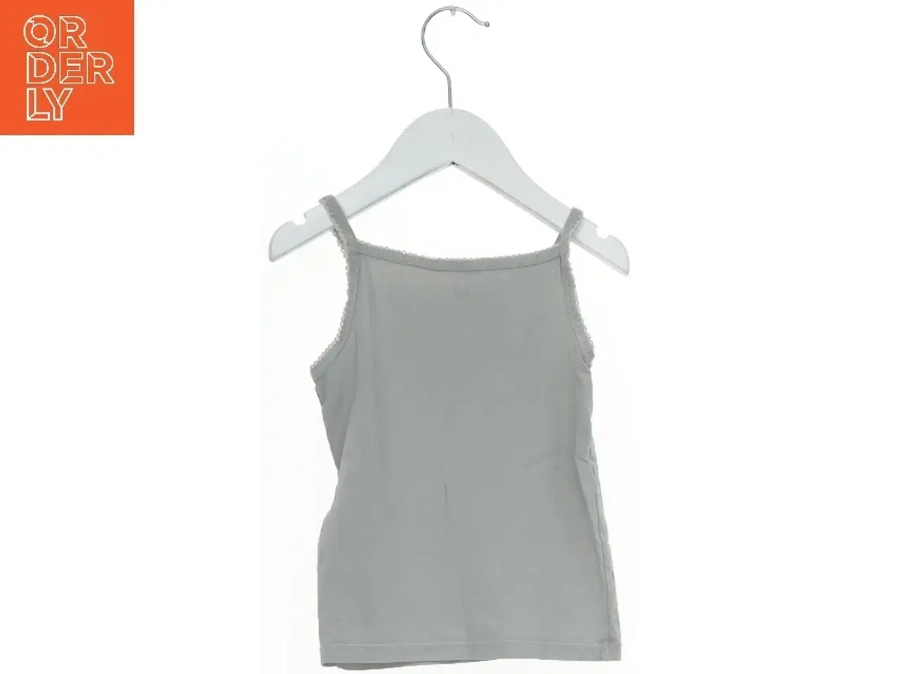 Billede 2 - Grå bluse med stropper fra H&M (str. 104)