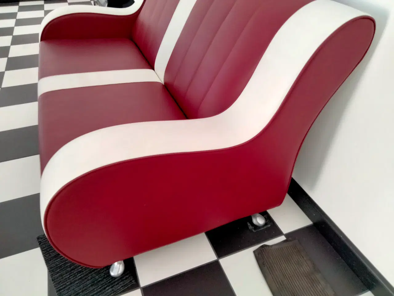 Billede 3 - Sofa 50'er Diner stil 