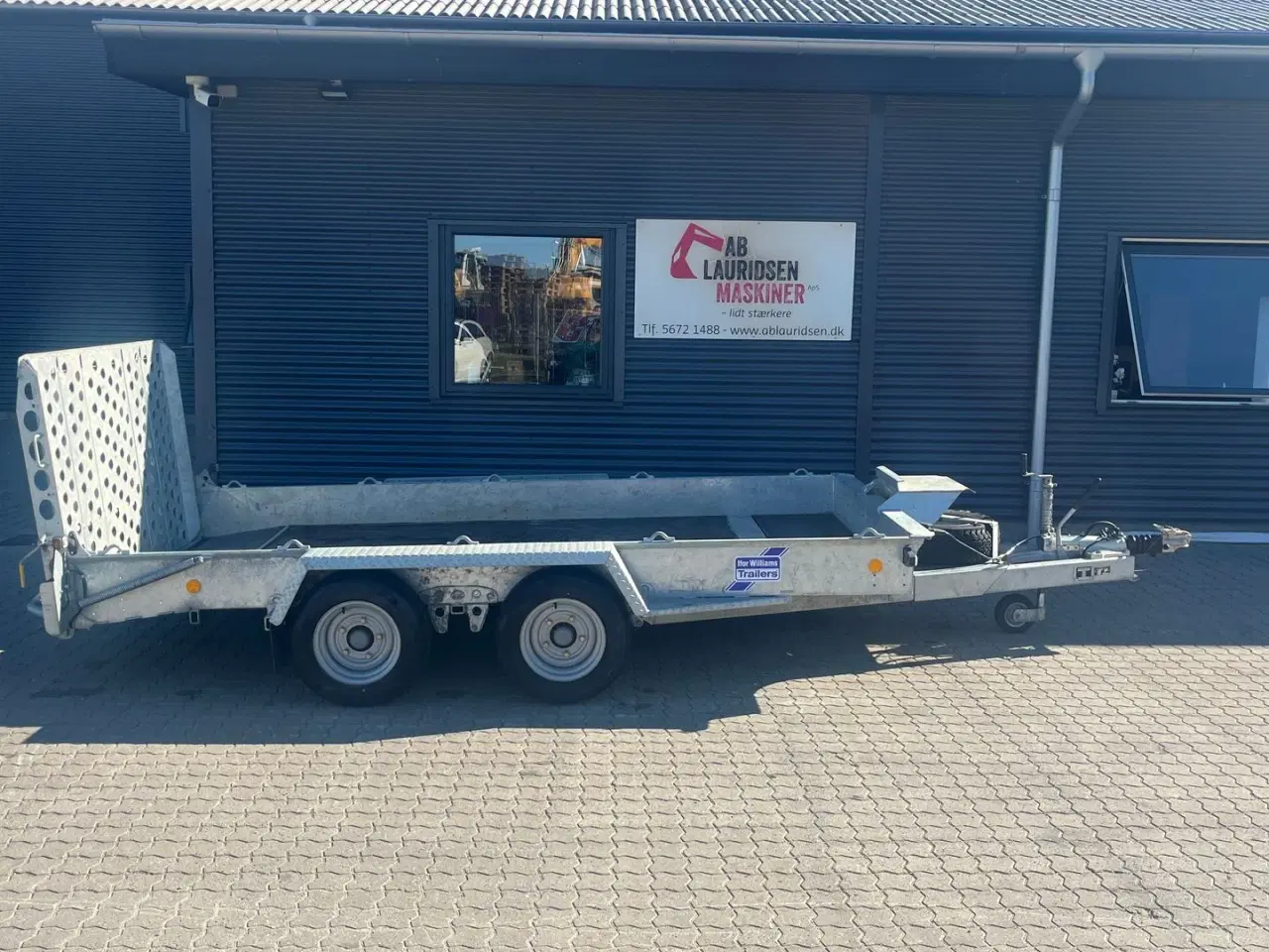 Billede 1 - Ifor Williams GH 126 3500kg maskintrailer Årgang 2025