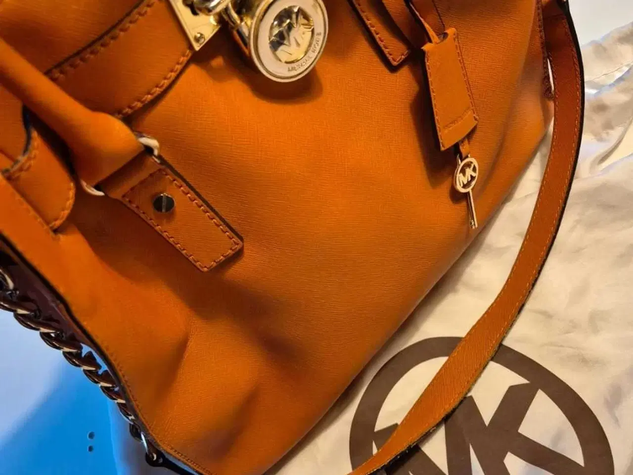 Billede 2 - Verdens fedeste Michael Kors taske i birkin stil  