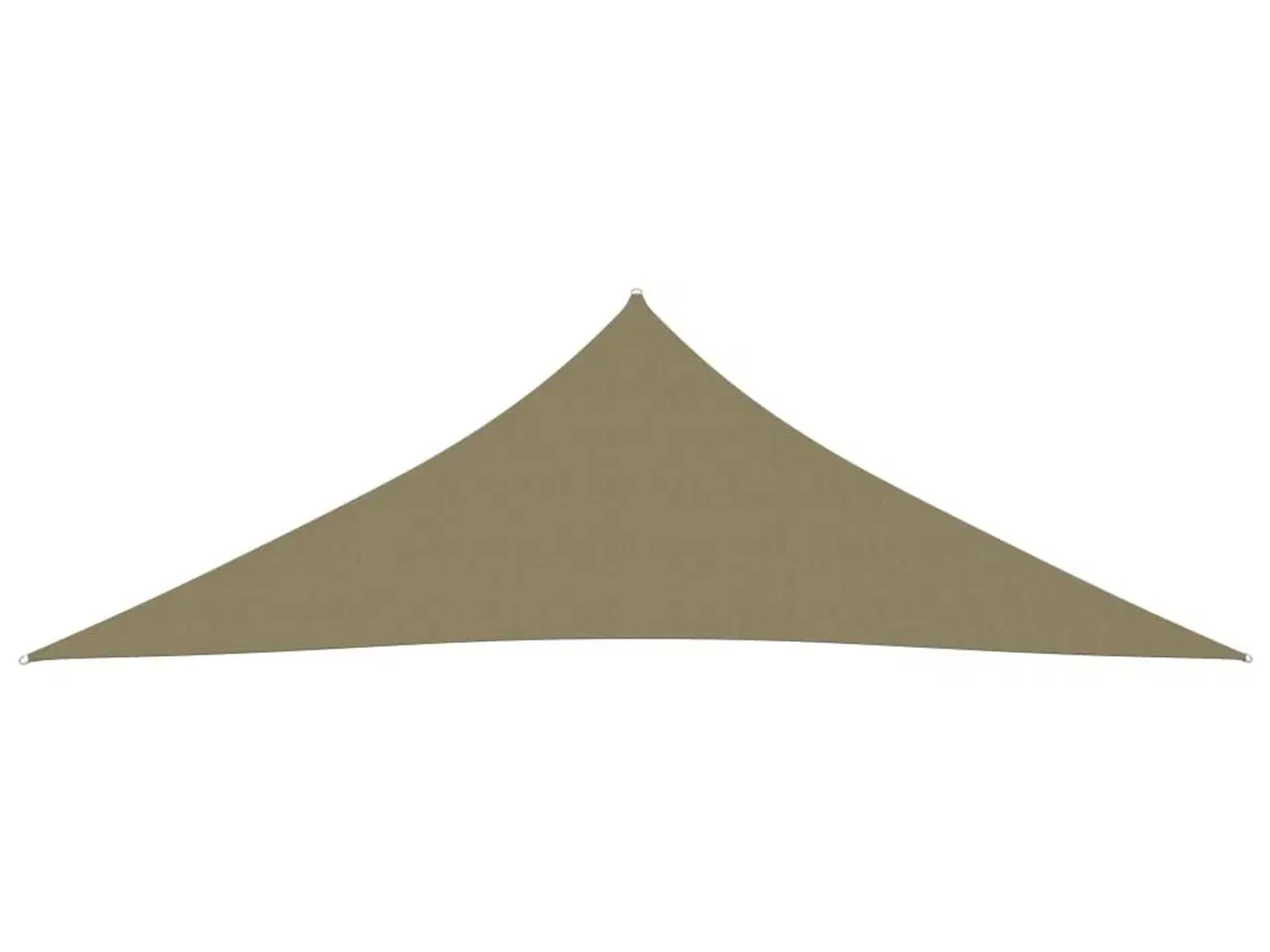 Billede 3 - Solsejl 4x4x5,8 m oxfordstof trekantet beige