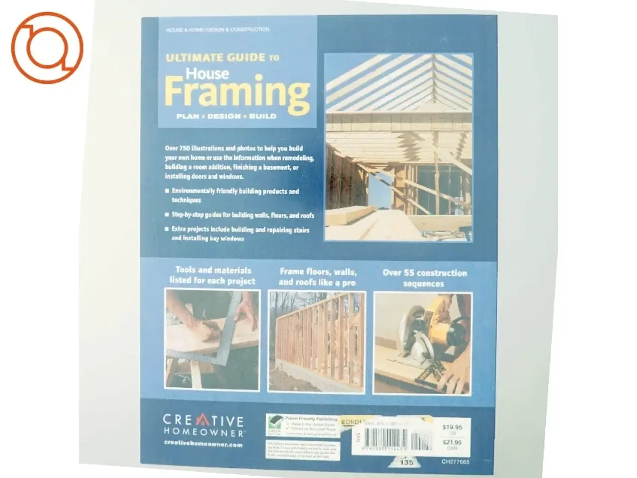 Billede 3 - Ultimate Guide to House Framing af John D. Wagner (Bog)