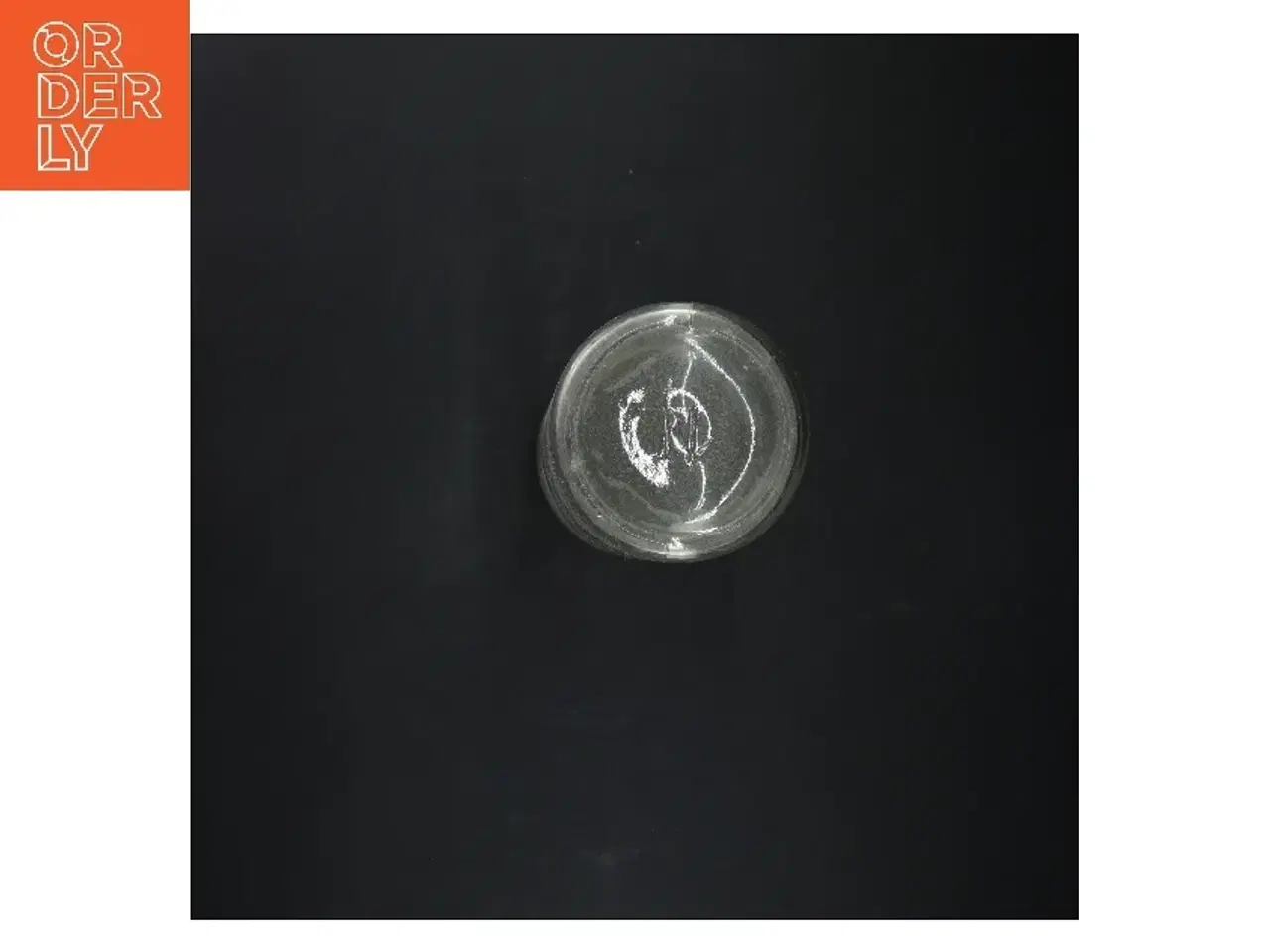 Billede 2 - Transparent glasvase (str. 22 cm)