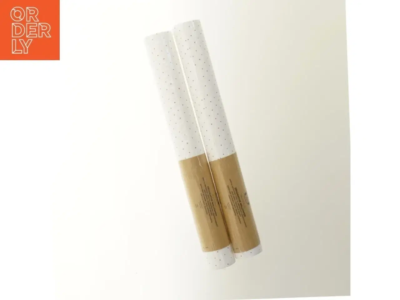 Billede 1 - Prikket tapet fra Søstrene Grene (str. 53x10 cm)