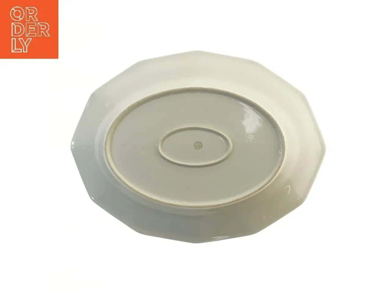 Billede 2 - Stort serveringsfad i porcelæn fra Schlaggenwald (str. 47 cm)