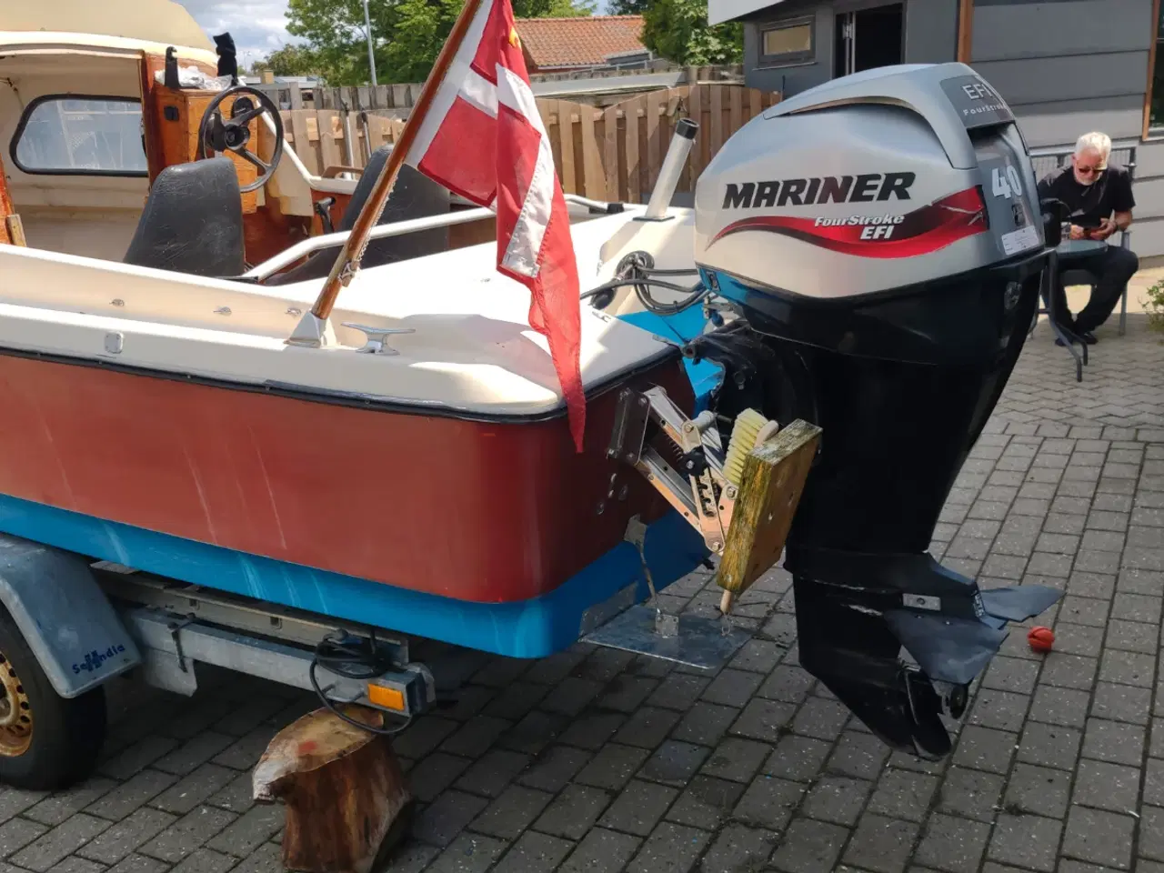 Billede 4 - Shetland kabinebåd med 40 hk 4 takt motor 