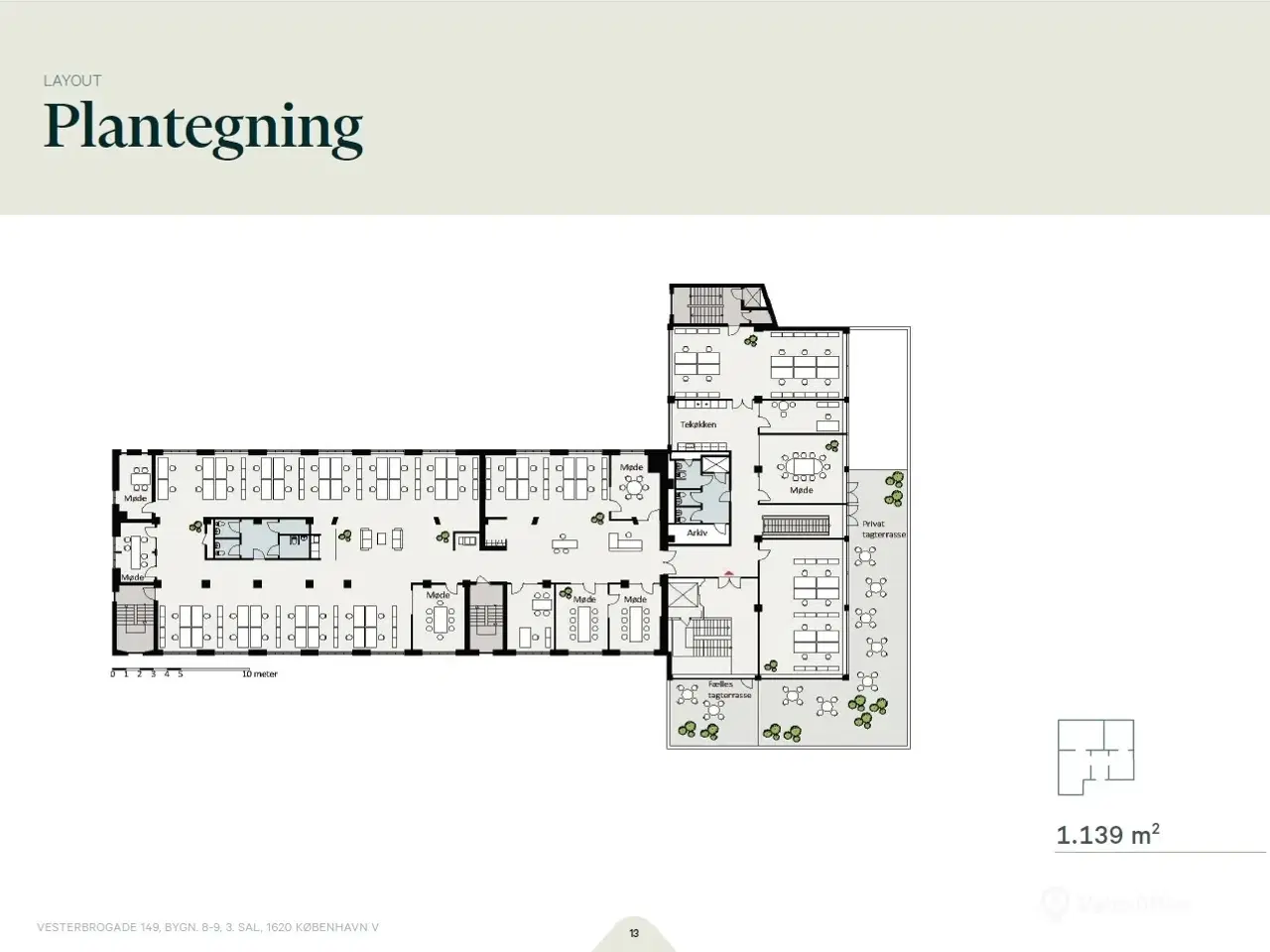 Billede 8 - Dynamisk kontorhus midt på Vesterbro